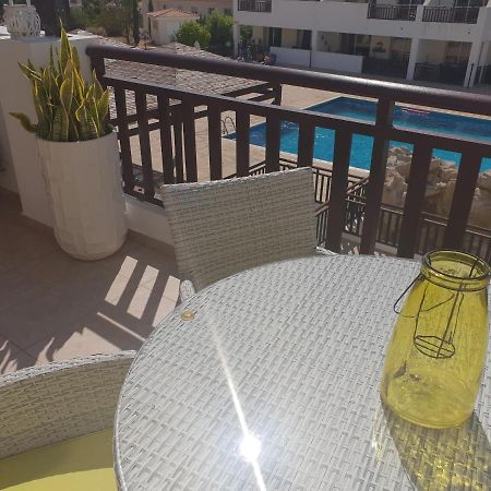 Stunning Apartment C106 With Balcony Looking Over Pool Pegeia Eksteriør billede